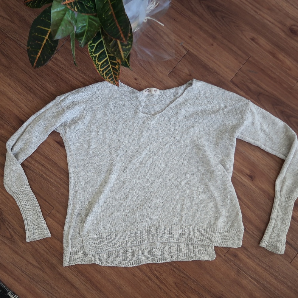 Slouchy Cream Sweater